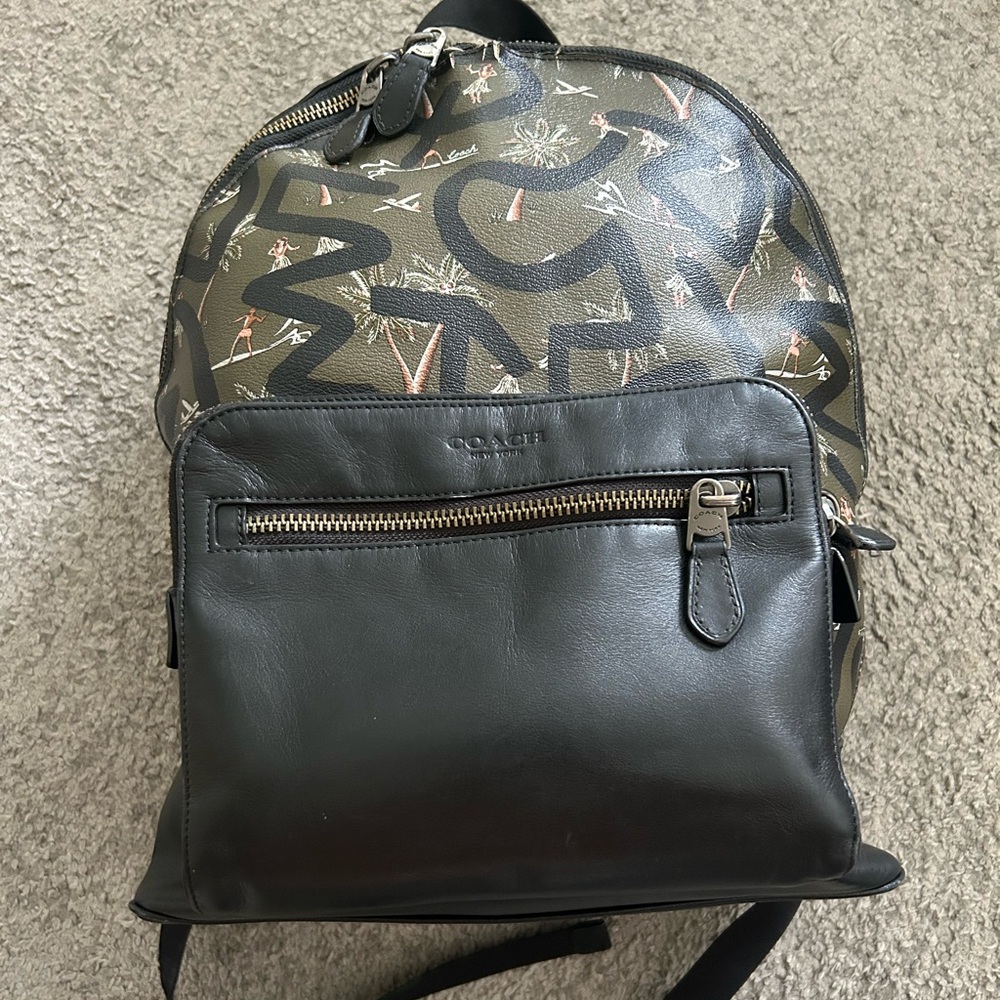 Coach Keith Haring Backpack Preowned